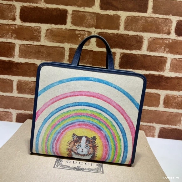 First bag ru tote strawberry star GUCCI Children's bag 0721